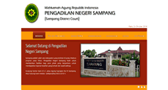 Desktop Screenshot of pn-sampang.go.id